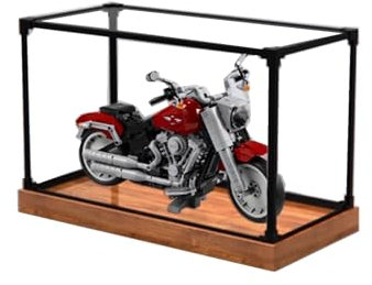 Transparent Acrylic Display Case for Lego 10269 Motorcycles Model ，Clear Box,Storage Box,Display Box,Compatible with 10269 Model. (Display Box only) (A- 15.7 * 13.7 * 11.8 in)