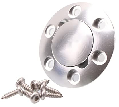 RC Fuel Dot Plug RC Airplane Fuel Filler Port Round Accessories for Car Boat Sliver