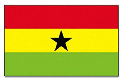 Ghana Flagge Fahne 90 * 150 cm