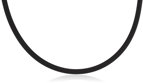Boccia Damen-Collier Kautschuk Schw. 0801-0140