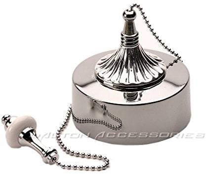 Chrome Decorative Ceiling Pull Switch
