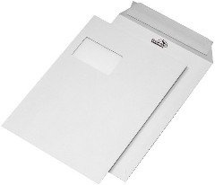 SECURITEX 355550 Versandtasche, C5, weiß, ohne Fenster, 130 g/qm