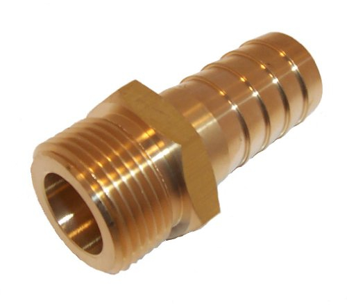 Brass 1/2 Male BSP Thread to 1/2 Hose Tail Fitting