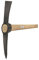 Idealspaten 38011500 Kreuzhacke mit ovales Auge 1,5kg, grau, 40 x 25 x 15 cm