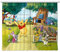 Gardine/Vorhang FCS xl 4309 Kinderzimmer Disney Winnie The Pooh, 180 x 160 cm