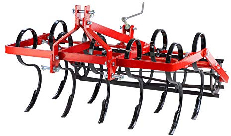 DEMA Grubber DG110K – Kultivator, Tiefengrubber, Bodenkultivator – mit Krümelwalze, robust, langlebig – für Garten, Landwirtschaft, Bodenbearbeitung
