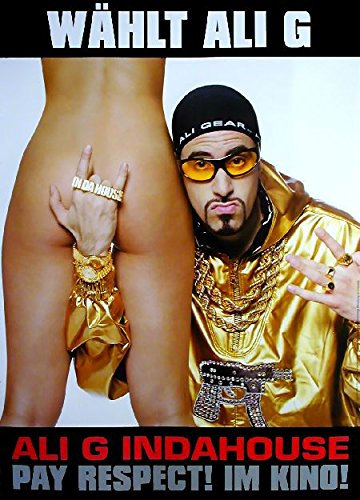 Ali G INDAHOUSE: Teaser (2002) | original Filmplakat, Poster [Din A1, 59 x 84 cm]