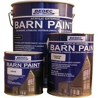 Bedec - Barn Paint - Medium Oak - Semi-Transparent - Wood Stain - Semi-Gloss - 20 litres