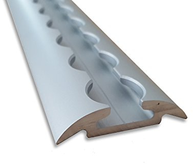 Trupa 1 m Alu Airlineschiene Premium Zurrschiene eloxier halbrund 1000mm (kein Light!)