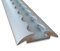 Trupa 1 m Alu Airlineschiene Premium Zurrschiene eloxier halbrund 1000mm (kein Light!)