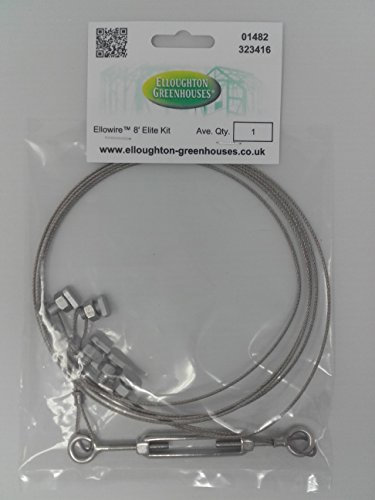Ellowire™ Plant Supports for Elite Greenhouses Made to Measure Crop Wires (8')