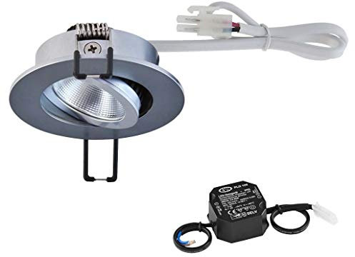 EVN PC20N61502 LED-Einbauleuchte LED LED fest eingebaut 6W Chrom