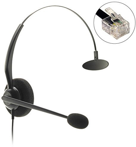 JPL Single Ear Boom Arm and Mic, Black