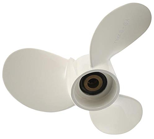 Außenbordmotor Propeller, 7 1/2 x 8 BA 3 Blatt Motorpropeller Außenborder Propeller 3-Blatt Bootsport Bootsmotorenteile Schrauben Sport Freizeit Wassersport Aluminium