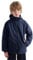 maoo garden Veste de pluie pour garçons Coupe-vent imperméable et léger doublé de polaire pour enfants Marine 5-6Y