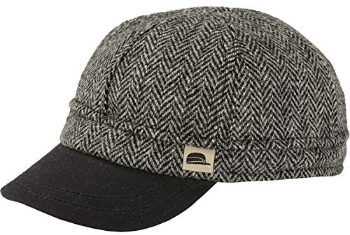 Stormy Kromer The Jockey Cap – Fashion Wollmütze in Harris Tweed, Lowell, X-Large
