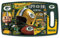 YouTheFan Unisex-Erwachsene Green Bay Packers Retro Series Schneidebrett, Team-Farben, 14 L x 9 W