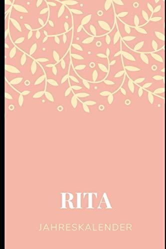 JAHRESPLANER FÜR RITA: BULLET-JOURNAL STYLE - PERSONALISIERT FÜR DEN NAMEN RITA - EINE SEITE PRO TAG - EWIGER KALENDER AUCH ALS TAGEBUCH - GESCHENKIDEE FÜR FRAUEN (MAGNOLIA, Band 5)