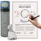 happylandgifts® Echte Sternschnuppe mit Urkunde in edler Urkundenrolle | Urkunde mit Wunschname zum selber eintragen | Geburtstag, Jahrestag, Valentinstag | 2 Meteoriten | Sternschnuppe Geschenk