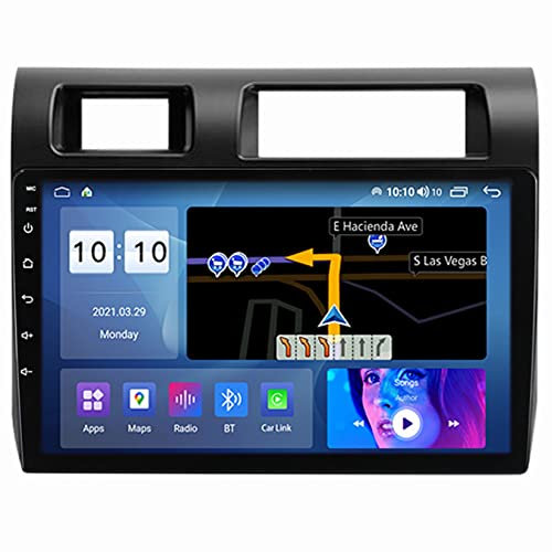 ERPENG Android 11 Auto Rückfahrkamera Doppel Din 9 inch Autoradio In-Dash Car Radio GPS Navigation Für Toyota Land Cruiser LC 70 Series 2007-2020 Unterstützung Bluetooth/Lenkradsteuerung