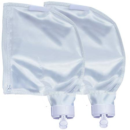 BSTCAR Lot de 2 sacs filtrants en maille de nylon avec fermeture éclair pour nettoyeur de piscine Polaris 280 480