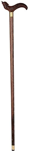 Natürliche hölzerne Mitarbeiter Wanderstab Trekking Pole Offset Cane, Begegnung for Alter Schwangere Wanderung Cane Wand Stickwood Walking Dauerhaft for Senioren Geschenk (Farbe: 1) (Color : 3)