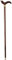 Natürliche hölzerne Mitarbeiter Wanderstab Trekking Pole Offset Cane, Begegnung for Alter Schwangere Wanderung Cane Wand Stickwood Walking Dauerhaft for Senioren Geschenk (Farbe: 1) (Color : 3)