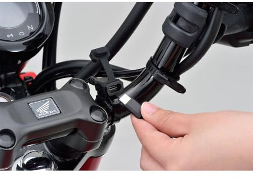 Daytona Single Port USB-C Netzteil für Motorräder, 18W PD, 80399