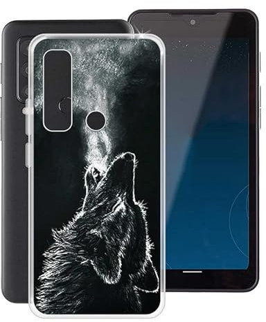 TREBAM Hülle für Cat S75 (6.6 Zoll) Stoßfest Anti-Kratzer Transparent Handyhülle Case, Ultradünne Flexible Silikon TPU Bumper Schutzhülle Cover für Cat S75 - WMA28