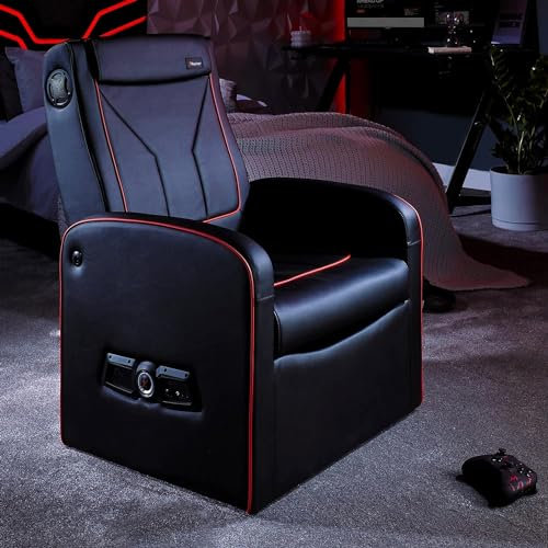 X Rocker Shift Luxe Junior 2.1 Ottoman Audio Gaming Sillón con espacio de almacenamiento