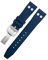 VBWVA Uhrenarmband für IWC-Armband Big Pilot Mark Portugieser Top Gun, 22 mm, Fluorkautschuk mit Nieten, weiches Armband, 21 mm, Achat