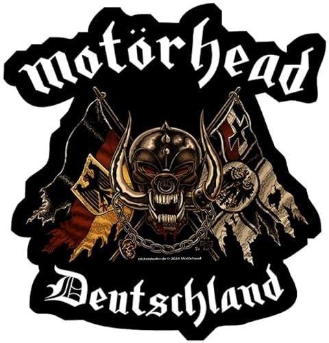 Motörhead Deutschland Aufkleber Sticker Lemmy ca.11x10 cm