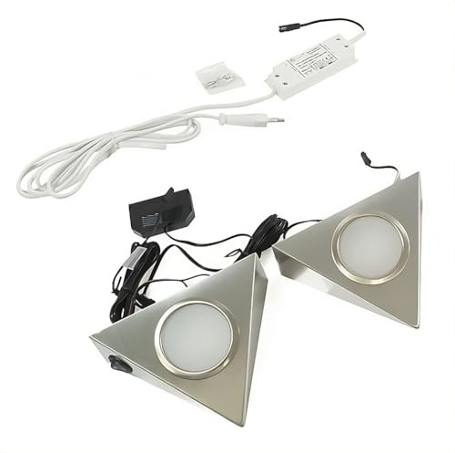 L&S LED Strahler Set 2 Stück inkl. Schalter und Trafo PIRA