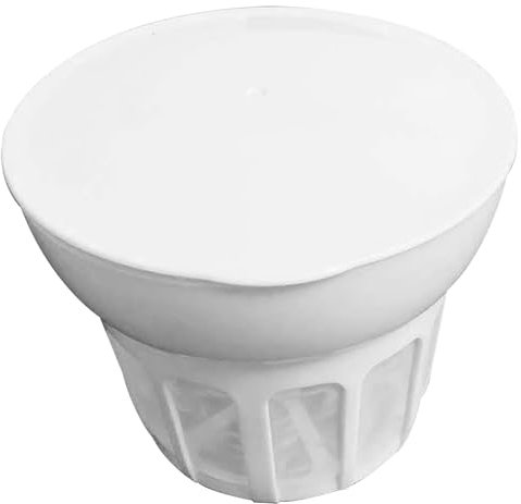 Filtro di yogurt con coperchio a maglie a maglie a maglie a maglie di yogurt cestino di yogurt greco separatore di latte per filtraggio del succo di succo di succo di filtro, filtro per yogurt per yo