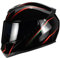 Ronyme Casco integrale con visiera confortevole da viaggio per moto da cross, fodera lavabile e staccabile, attrezzatura protettiva per moto, M