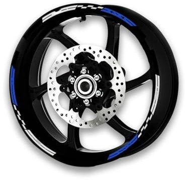 Aufkleber für Felgenräder FÜR Cross FÜR Cub FÜR CC110 Reflektierende Motorrad Zubehör Rad Aufkleber Decals Felge Streifen Band Abziehbilder & Aufkleber(Orange)