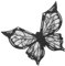 Ipetboom Butterfly Eyeliner Stencil Wiederverwendbare -schablone Für Präzises Augen-make-up Für Damen Um Gleichmäßige Und Eyeliner-looks Mit Leichtigkeit Zu Erzielen