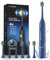 Sonic Electric Toothbrush for Adults, 42000 VPM Electric Toothbrush with 6 Brush Heads, 4 Cleaning Modes, 120 Days Battery Life, IPX7 Waterproof Sonic Toothbrushes Built-in Smart Timer (Blue)