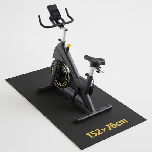 AbiHaven Treadmill Mat 152 x 76 cm, 6 mm PVC Non-Slip Floor Protector