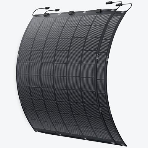 ALLDREI® flexible Solarmodule 2 Stücke - 450W flexibles Solarpanel-Kit, 213°Biegung PV Module mit TOPCon-Tech, 2x225W Wasserdicht Photovoltaik für Wohnmobil, Balkonkraftwerk, Camping, Boot, 0% MwSt.