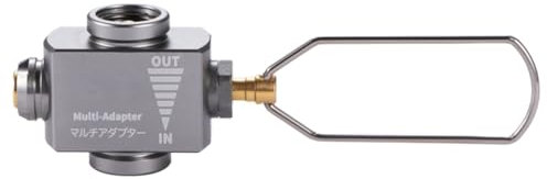 Adaptateur de recharge de cartouches de gaz pour réchaud de camping