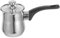 UKCOCO Cafetera Turca Café Cafetera De Camping Cafetera Para Estufa Pequeño Tetera De Cuello De Cisne Acampado Cafetera Antigua Estufa Cafetera Acero Inoxidable Silver