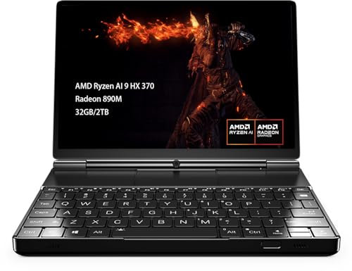 GPD Win Max 2 Handheld Game Console Mini Laptop Gamepad UMPC 10.1 Touchscreen PC with Win11 AMD Ryzen AI 9 HX 370 32GB RAM/2TB M.2 2280 SSD