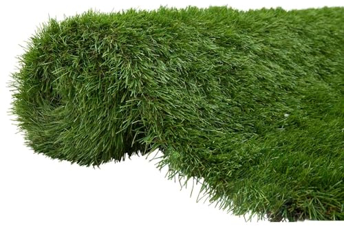 vidaXL Kunstrasen Grün 1 x 8 m / 50 mm PP und PE