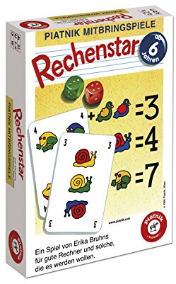 Piatnik 7849436 700408 Rechenstar, Weiß