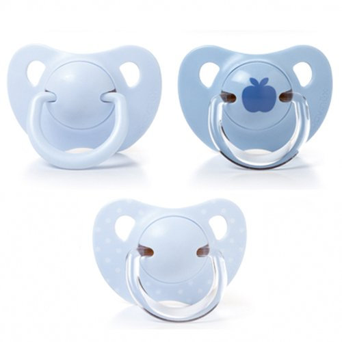 Anatomischer Schnuller, 0 – 6 m, Vintage, Azzurro