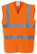 Yoko - Gilet de sécurité haute visibilité - Mixte (L) (Orange)