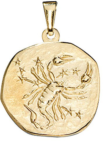 Jobo Anhänger Sternzeichen Skorpion 333 Gold Gelbgold Sternzeichenanhänger