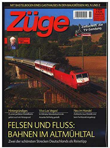 Züge - Zeitschrift zur TV-Sendung Eisenbahn Romantik mit Video-Kassette Ausgabe 68, 4-2004