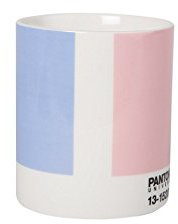 Pantone P10103025 Color of The Year 2016 Tasse à café, 375 ML, Serenity and Rose Quartz